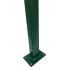 Stĺpik GALAXIA 60x40mm výška 180cm - zelený s pätkou