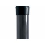 Plotové stĺpiky zn+pvc Ø48mm - Antracit