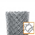 Pletivo Zn Ø drôtu 2,0mm oko 60x60mm