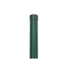 Plotový stĺpik zelený, výška 175cm Ø 38 mm