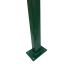 Stĺpik GALAXIA 60x40mm výška 140cm - zelený s pätkou