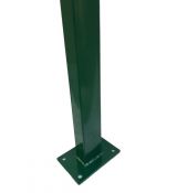 Stĺpik GALAXIA 60x40mm výška 200cm - zelený s pätkou