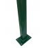 Stĺpik GALAXIA 60x40mm výška 210cm - zelený s pätkou