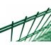 2D panel DOUBLE Zn+PVC výška 1230 x 2500mm - zelený